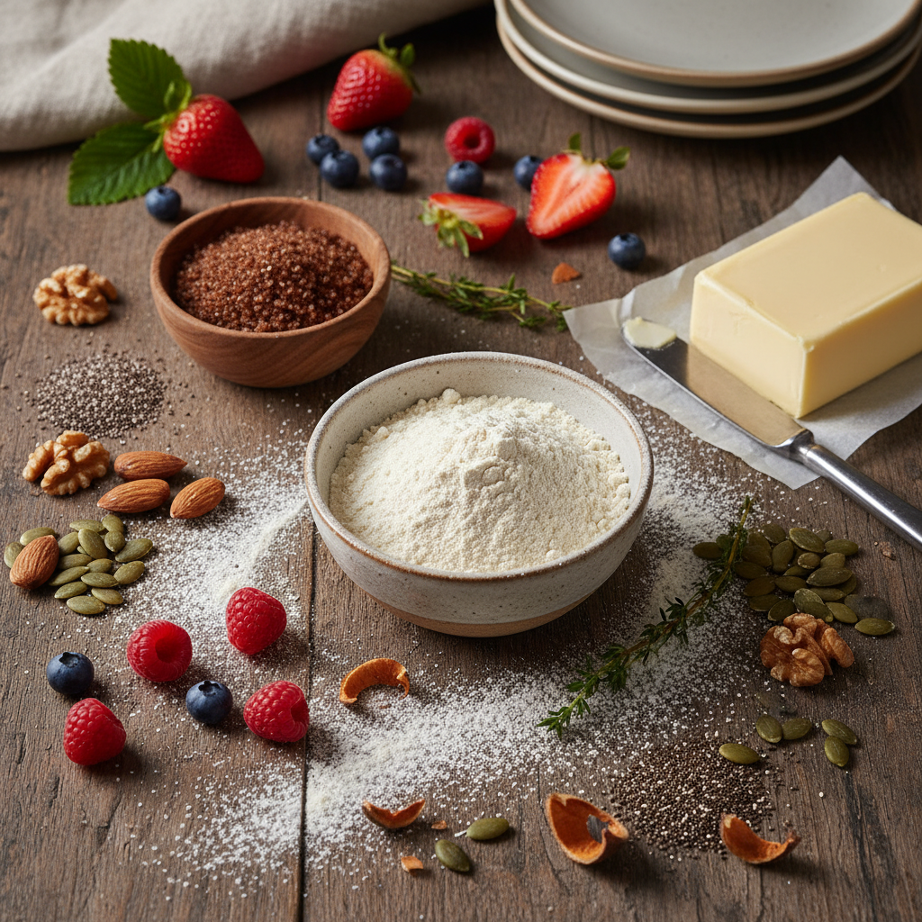 Pâtisserie bio : les meilleurs ingrédients naturels pour des desserts sains