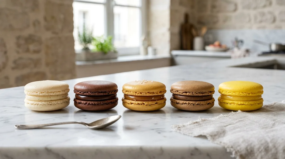 Recette macaron Cyril Lignac : coques lisses et 5 ganaches Tous en cuisine
